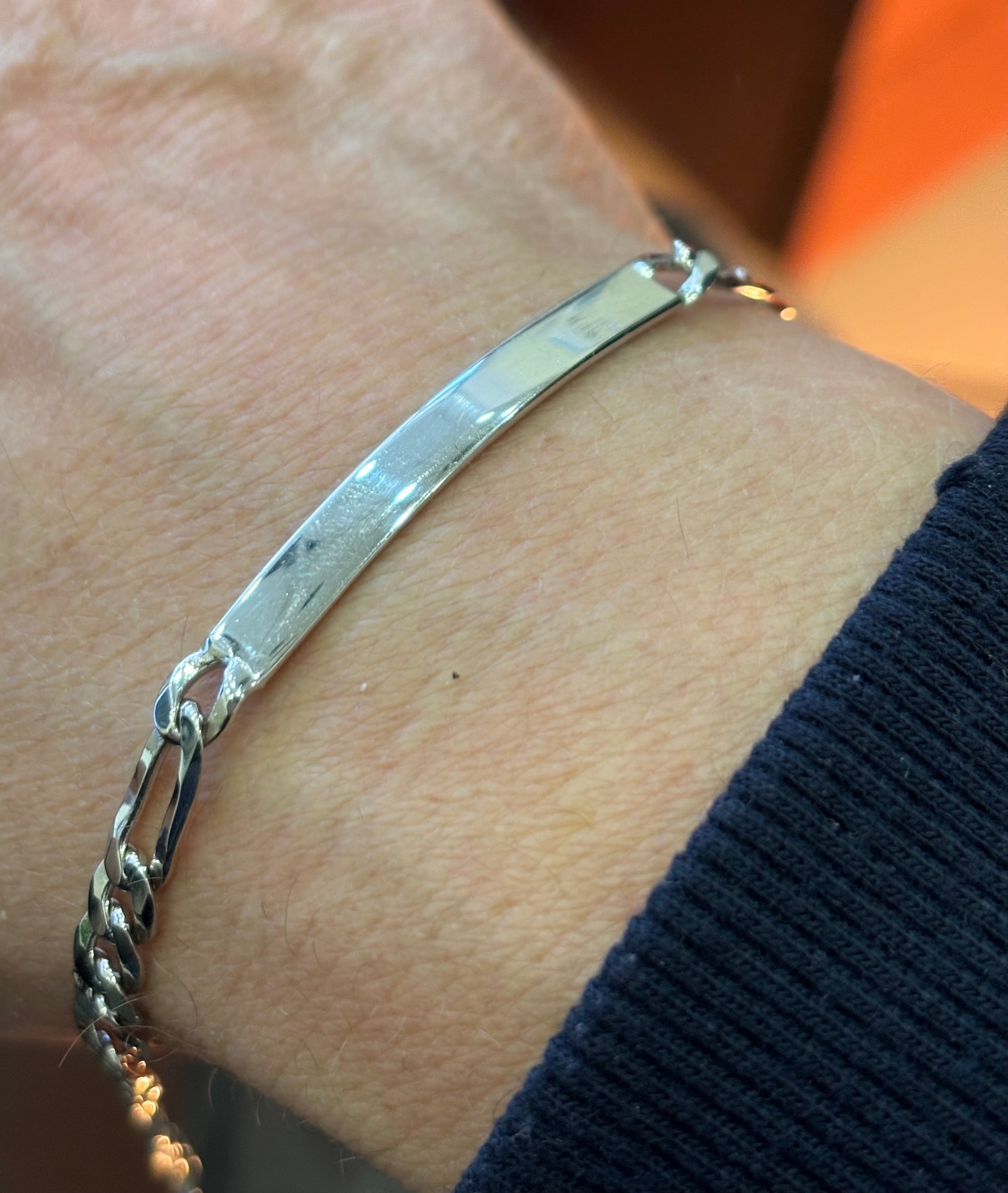 Bracciale con targa
